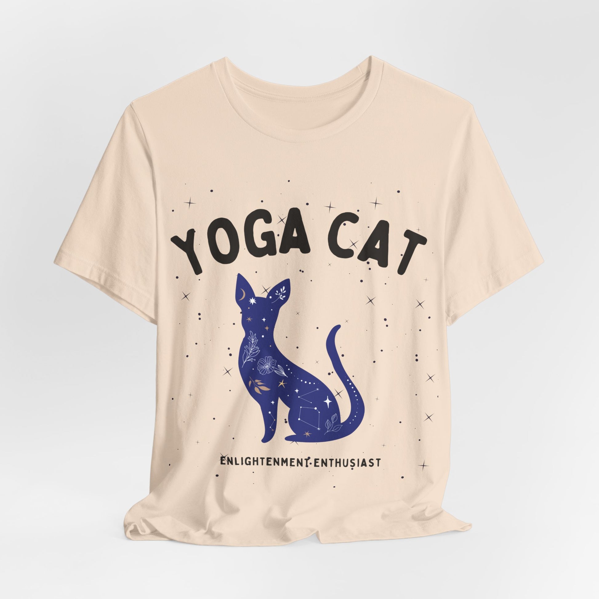 Yoga Cat T-Shirt - Arjuna Rigby Art and Lifestyle Store