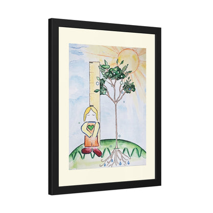 And Together We Grow II Framed Fine Art Print