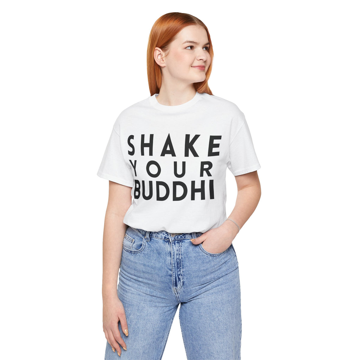 Shake Your Buddhi T-Shirt - Arjuna Rigby Art and Lifestyle Store
