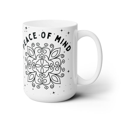 Peace of Mind Jumbo Size Mug