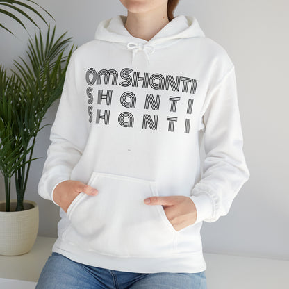 Om shanti shanti shanti Hoodie