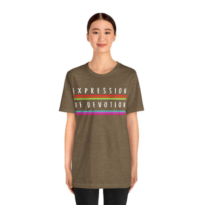 Expression of Devotion T-Shirt - Arjuna Rigby Art and Lifestyle Store