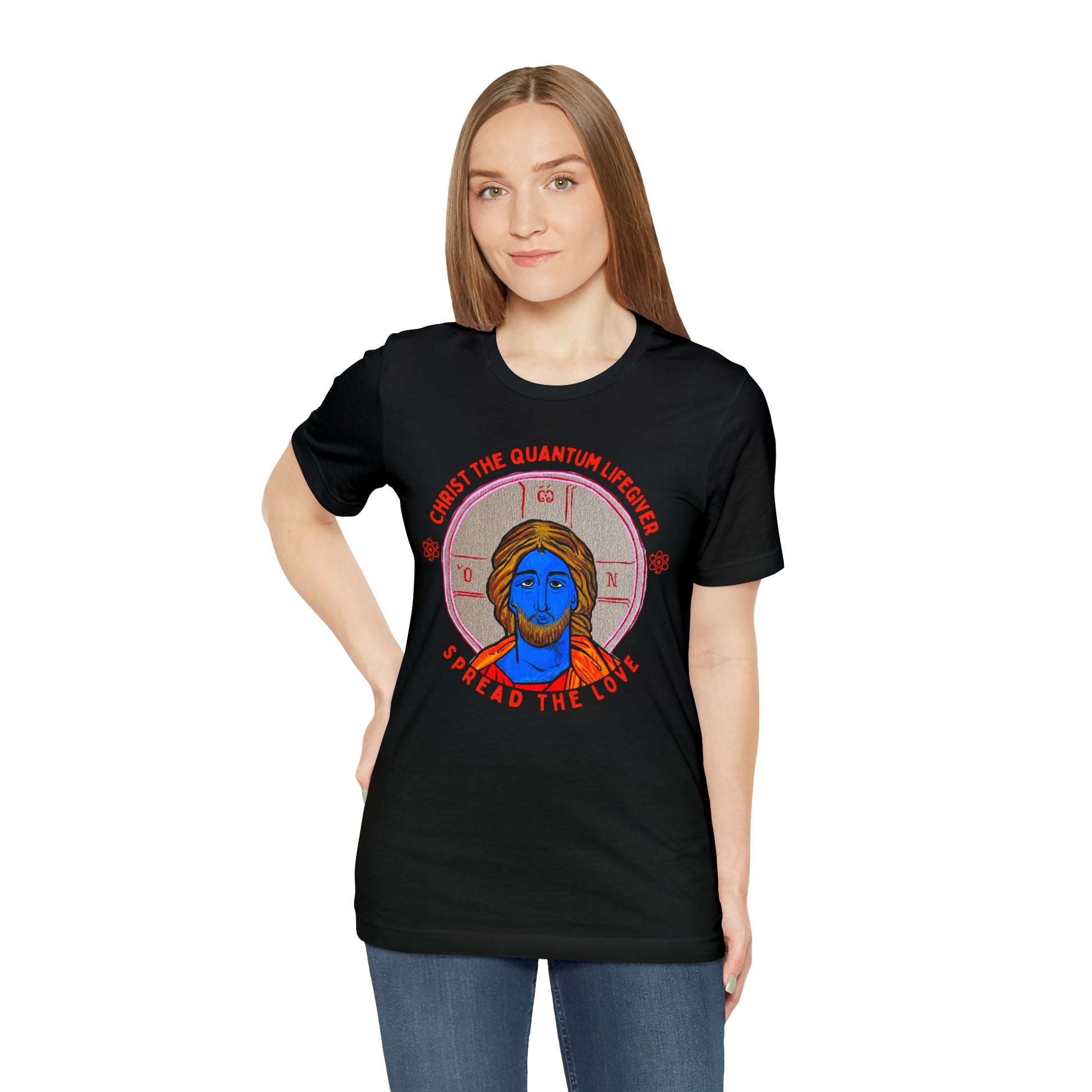 Christ the Quantum Lifegiver - Classic T-Shirt - Arjuna Rigby Art and Lifestyle Store