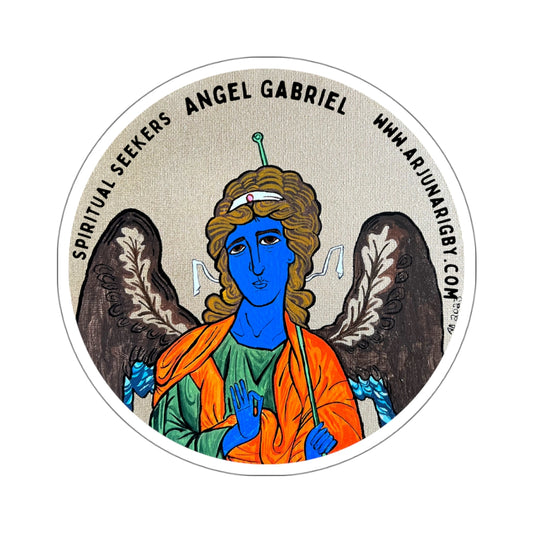 Angel Gabriel Sticker - Arjuna Rigby Art and Lifestyle Store