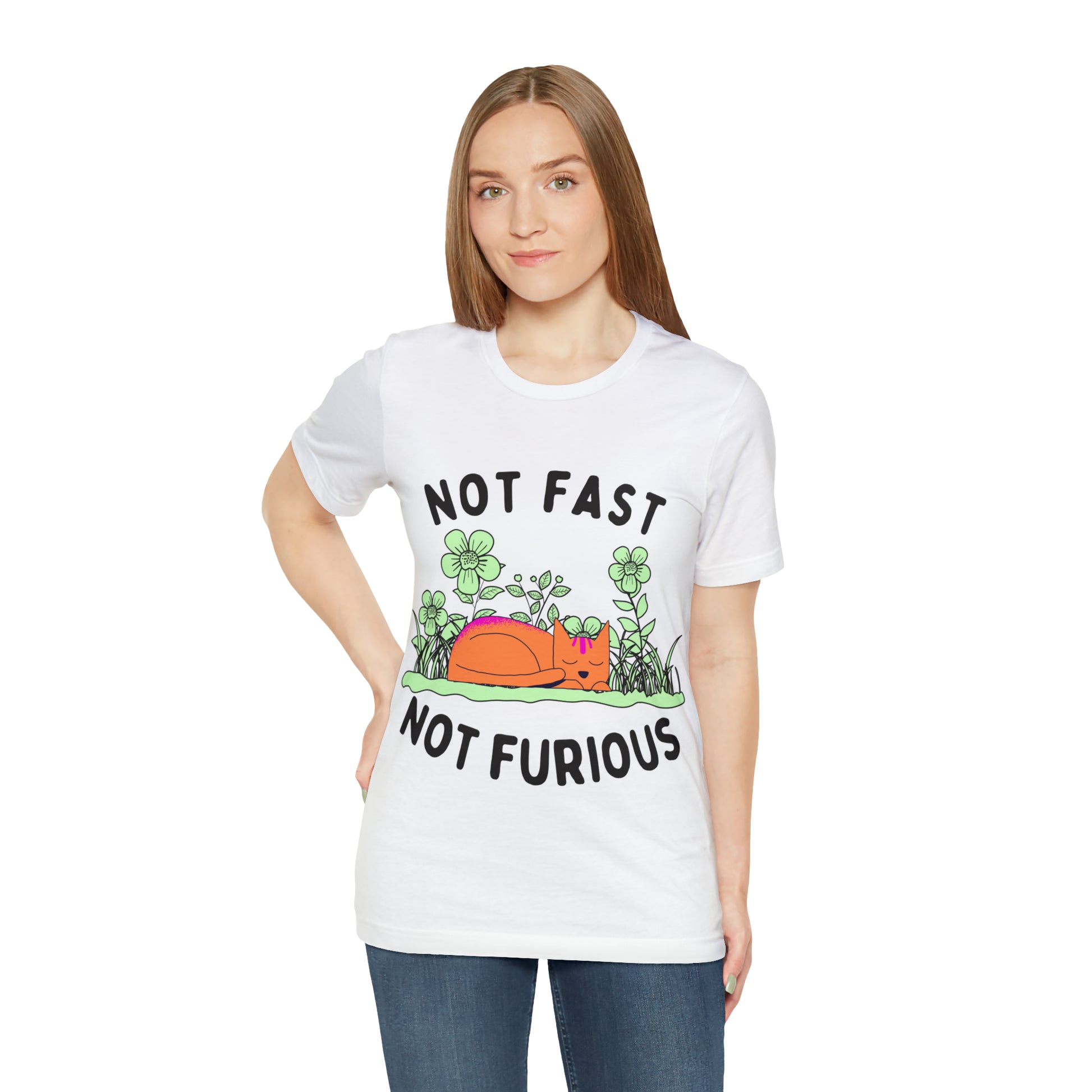 Not Fast Not Furious T-Shirt - Arjuna Rigby Art and Lifestyle Store