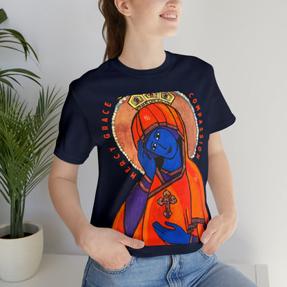 O Queen of Heaven Rejoice - Classic T-Shirt - Arjuna Rigby Art and Lifestyle Store