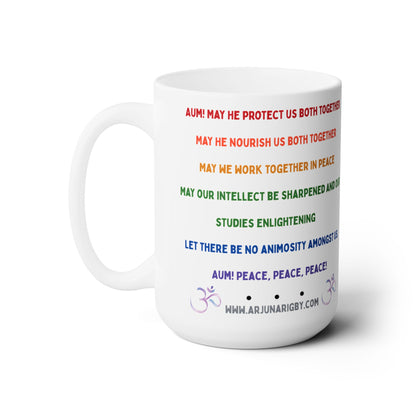 Shanti Prayer Mug