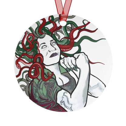 The Divine Feminine Medusa metal ornament