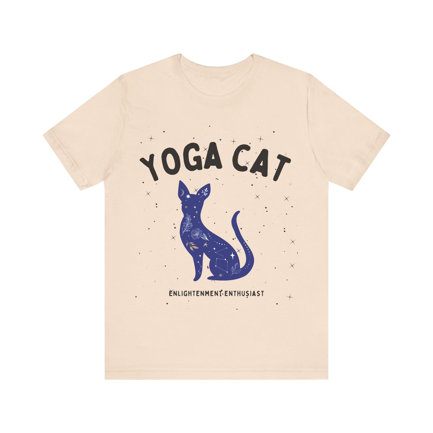 Yoga Cat T-Shirt - Arjuna Rigby Art and Lifestyle Store