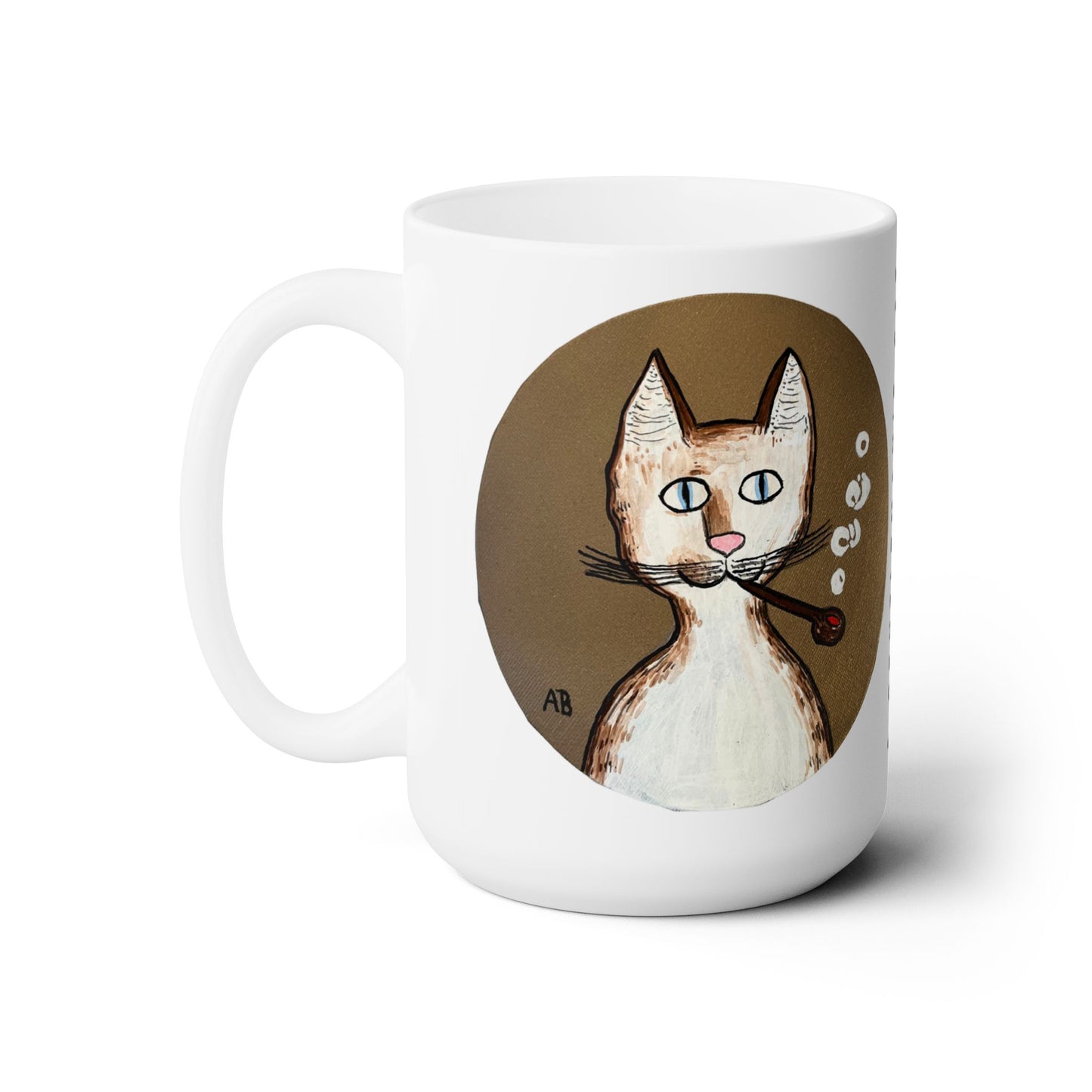 Gentleman's Cat Jumbo Size Mug