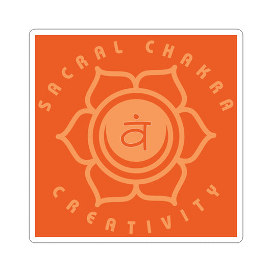 Sacral Chakra Sticker