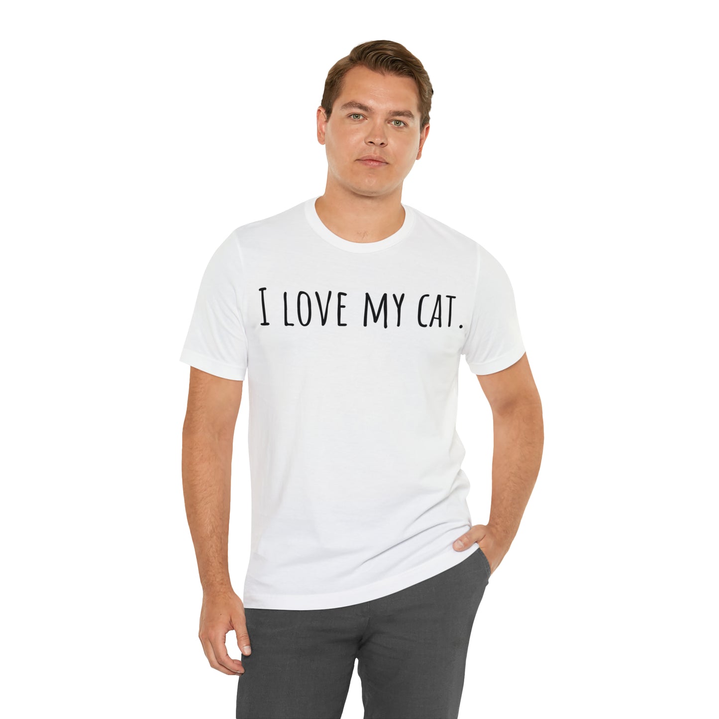 I Love My Cat - Classic T-Shirt - Arjuna Rigby Art and Lifestyle Store