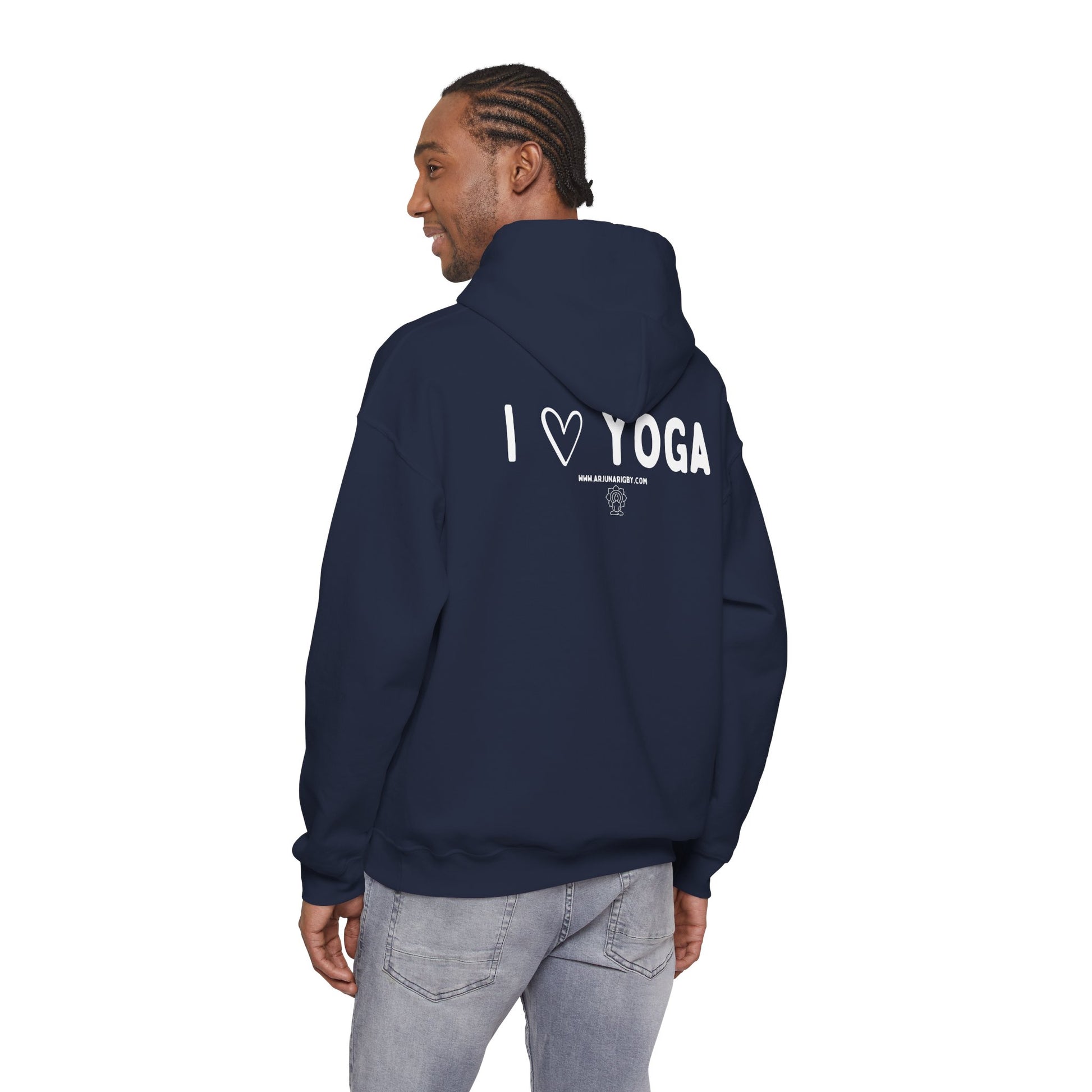 Yoga Dad Hoodie - Arjuna Rigby Art and Lifestyle Store