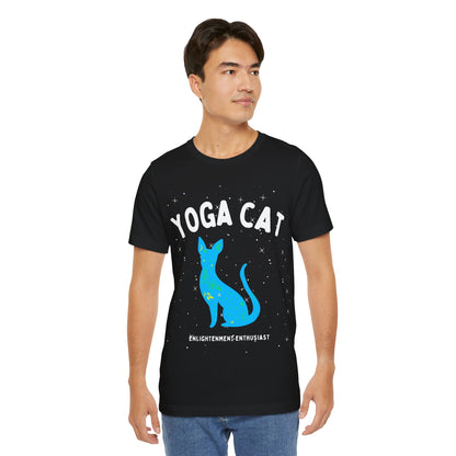 Yoga Cat T-Shirt - Arjuna Rigby Art and Lifestyle Store