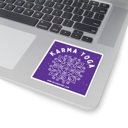 Karma Yoga Sticker