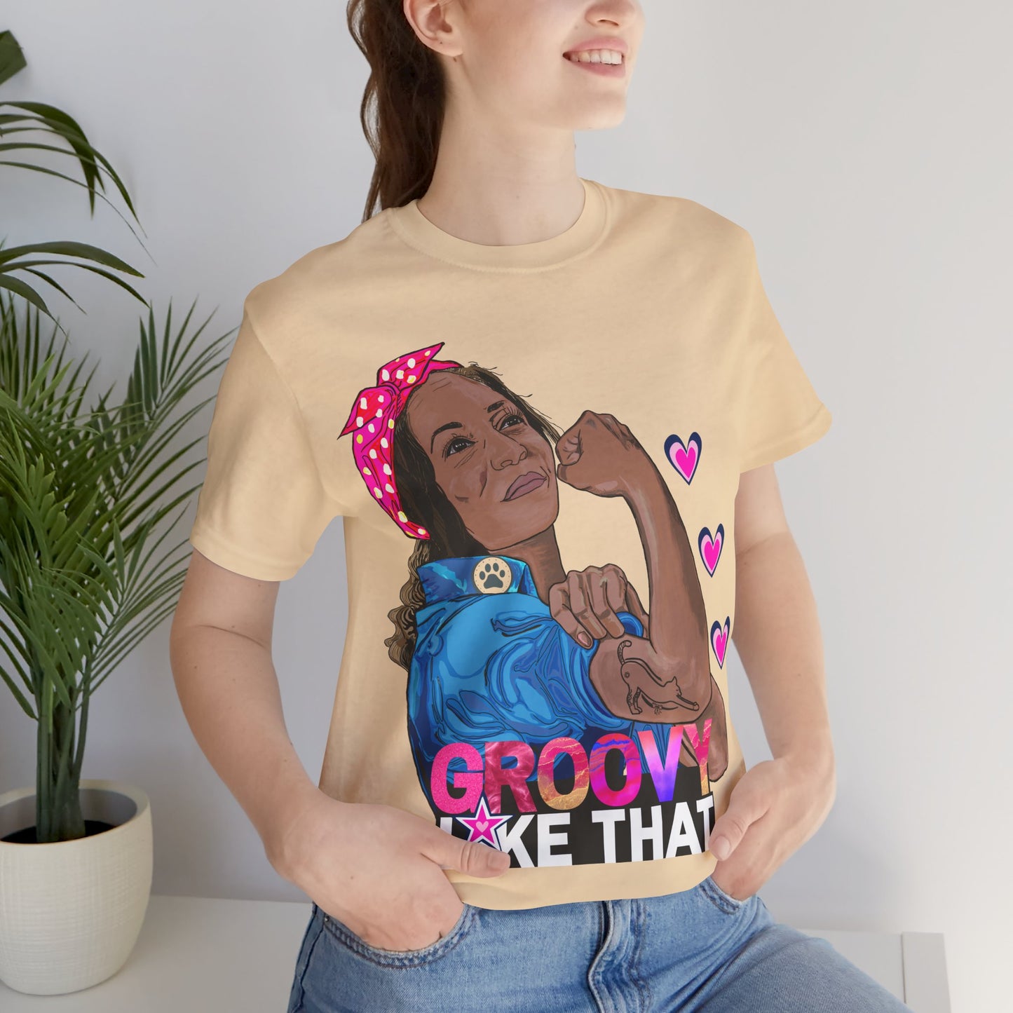 The Divine Feminine Groovy Like That T-Shirt