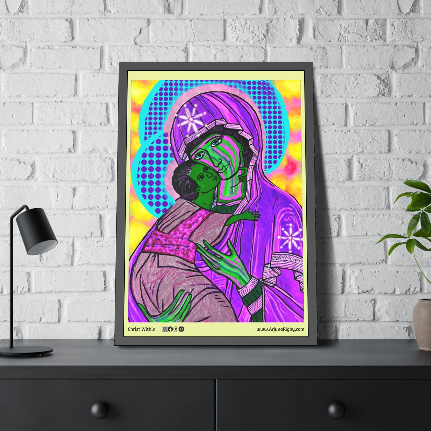 Christ Within Framed Fine Art Print