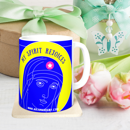 My Spirit Rejoices - Mug - Arjuna Rigby Art and Lifestyle Store