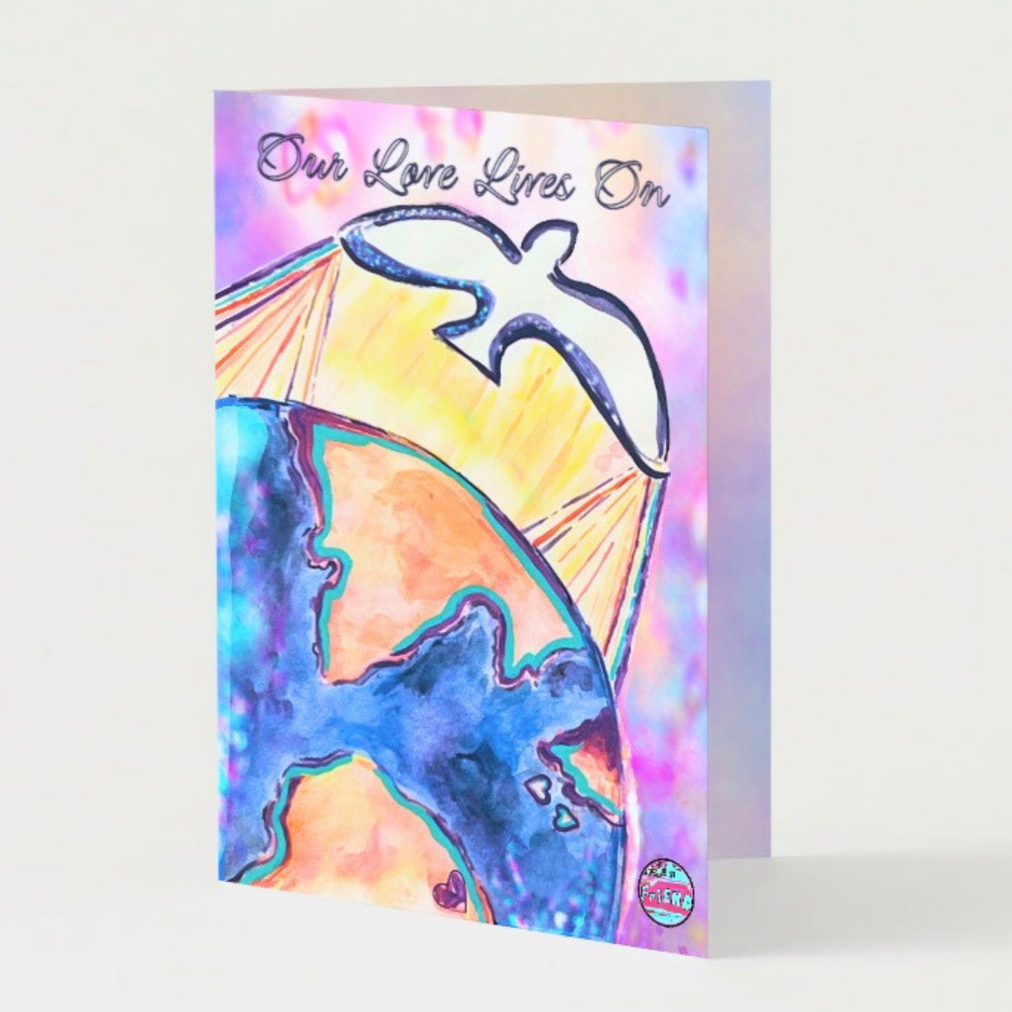 Our Love Lives On Sympathy Card