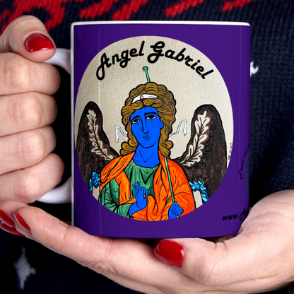 Angel Gabriel Mug - Arjuna Rigby Art and Lifestyle Store