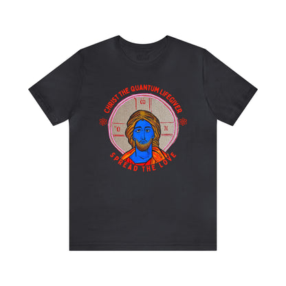 Christ the Quantum Lifegiver - Classic T-Shirt - Arjuna Rigby Art and Lifestyle Store