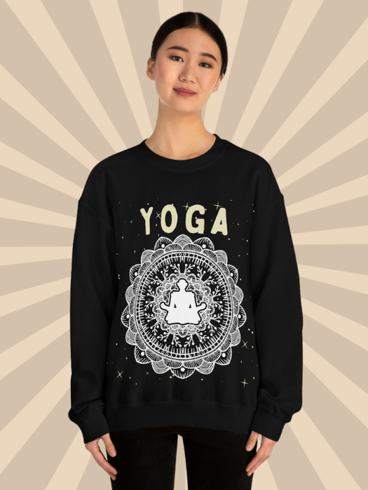 Yoga Crewneck Sweatshirt - Arjuna Rigby Art and Lifestyle Store