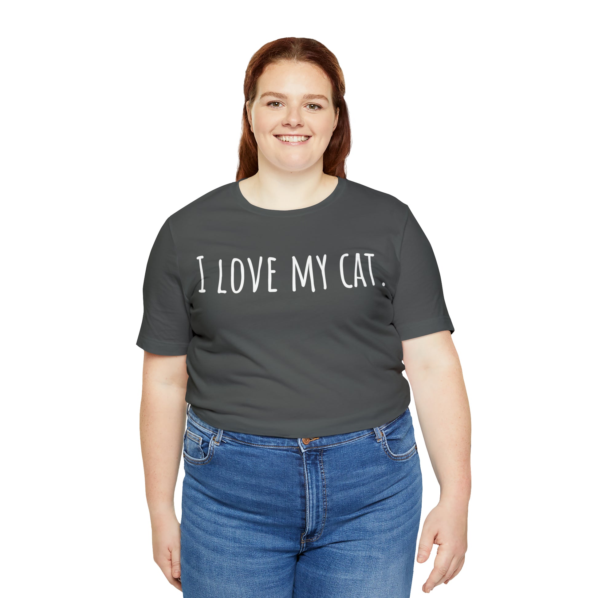 I Love My Cat - Classic T-Shirt - Arjuna Rigby Art and Lifestyle Store