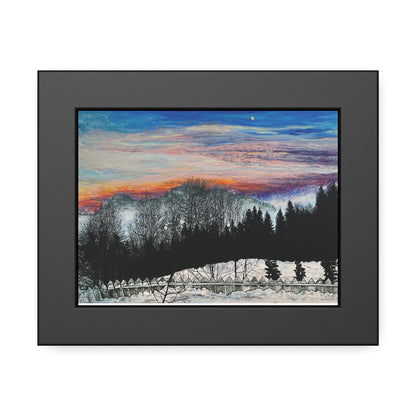 Grua Framed Fine Art Print