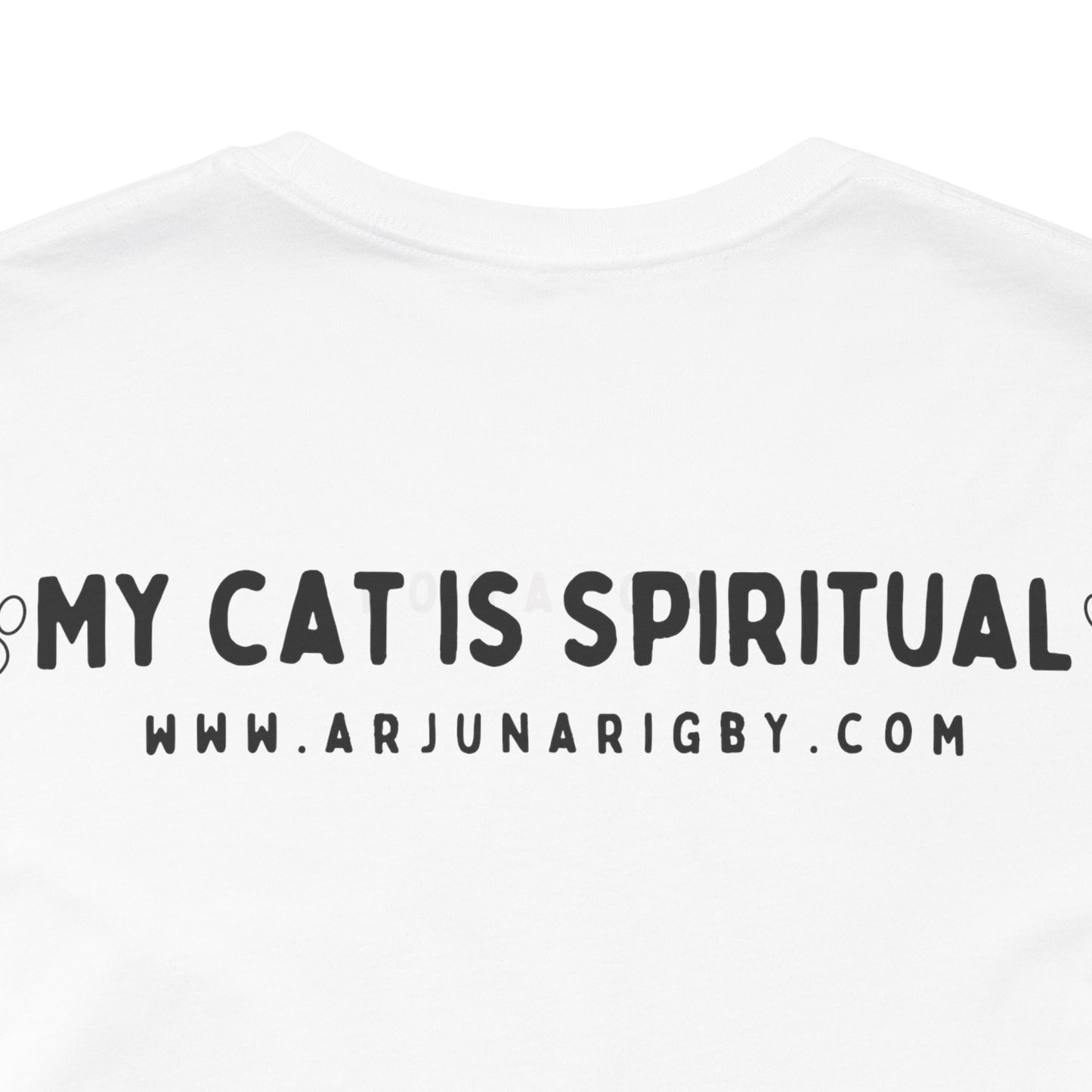 Yoga Cat T-Shirt - Arjuna Rigby Art and Lifestyle Store