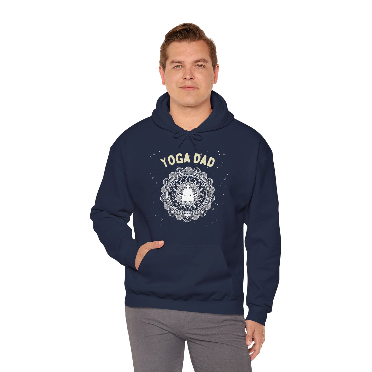Yoga Dad Hoodie - Arjuna Rigby Art and Lifestyle Store