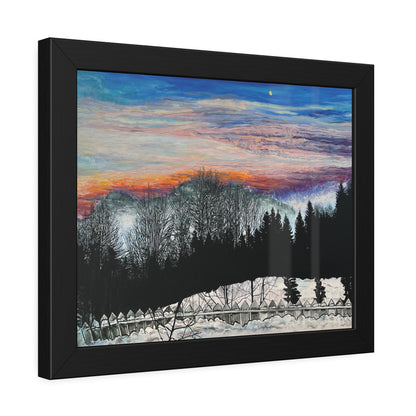 Grua Framed Fine Art Print