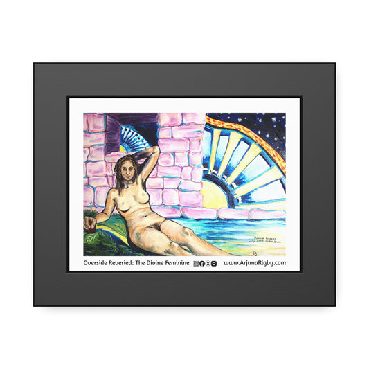 Overside Reveried The Divine Feminine Framed Fine Art Poster