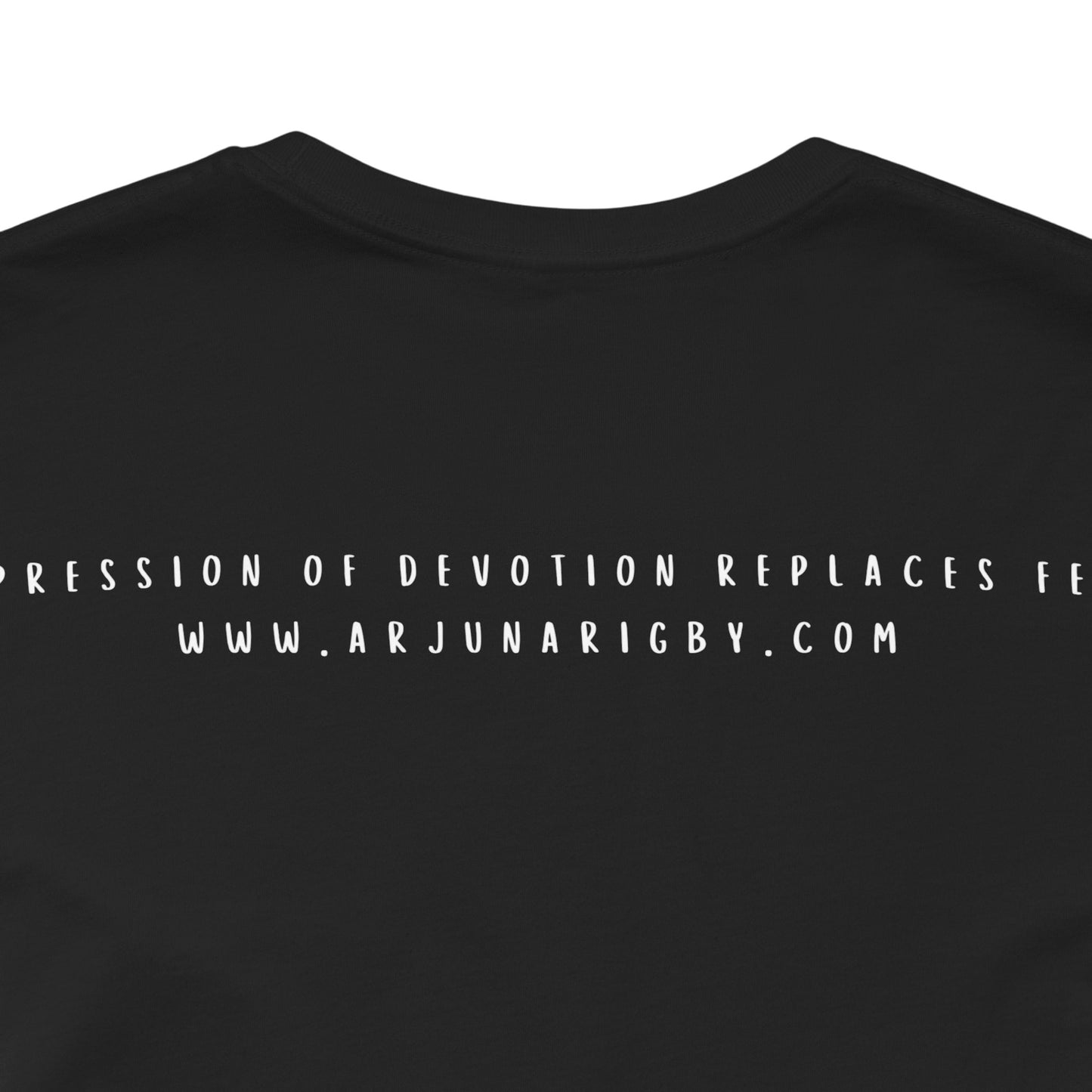 Expression of Devotion T-Shirt - Arjuna Rigby Art and Lifestyle Store