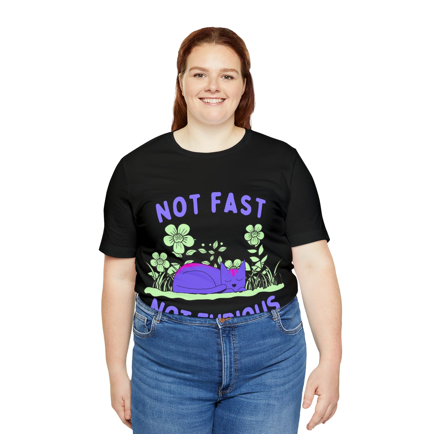 Not Fast Not Furious T-Shirt - Arjuna Rigby Art and Lifestyle Store