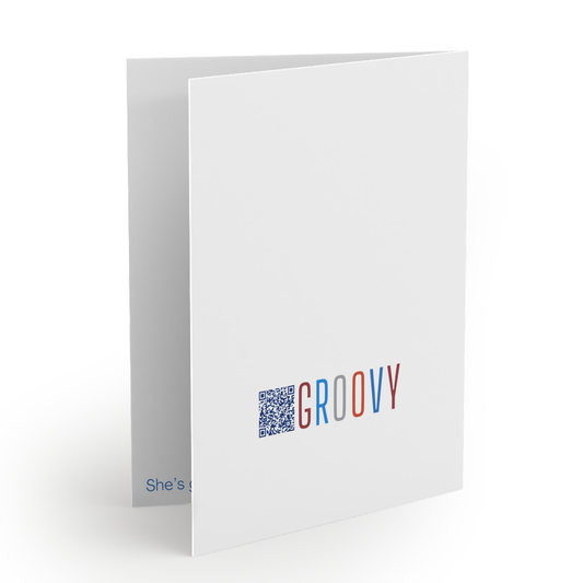 Groovy Greeting Card