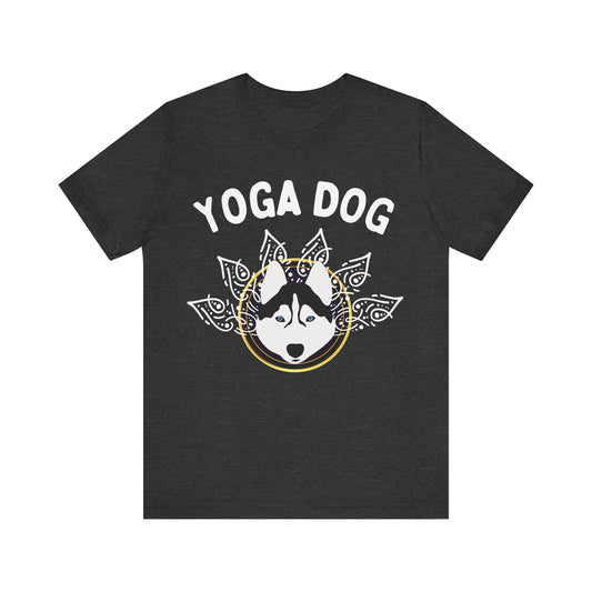 Yoga Dog T-Shirt - Arjuna Rigby Art and Lifestyle Store