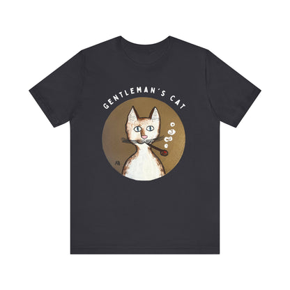 Gentleman's Cat T-Shirt - Arjuna Rigby Art and Lifestyle Store