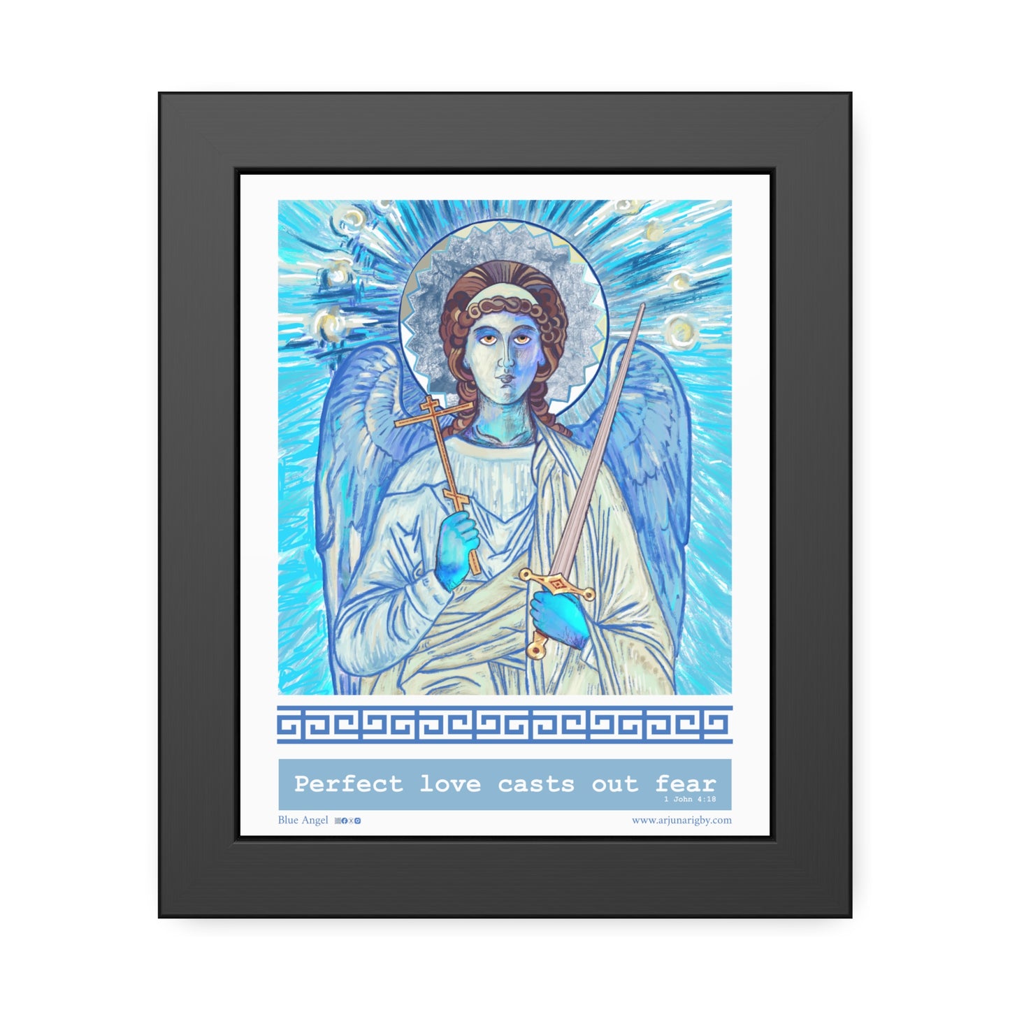 Blue Angel Framed Fine Art Posters