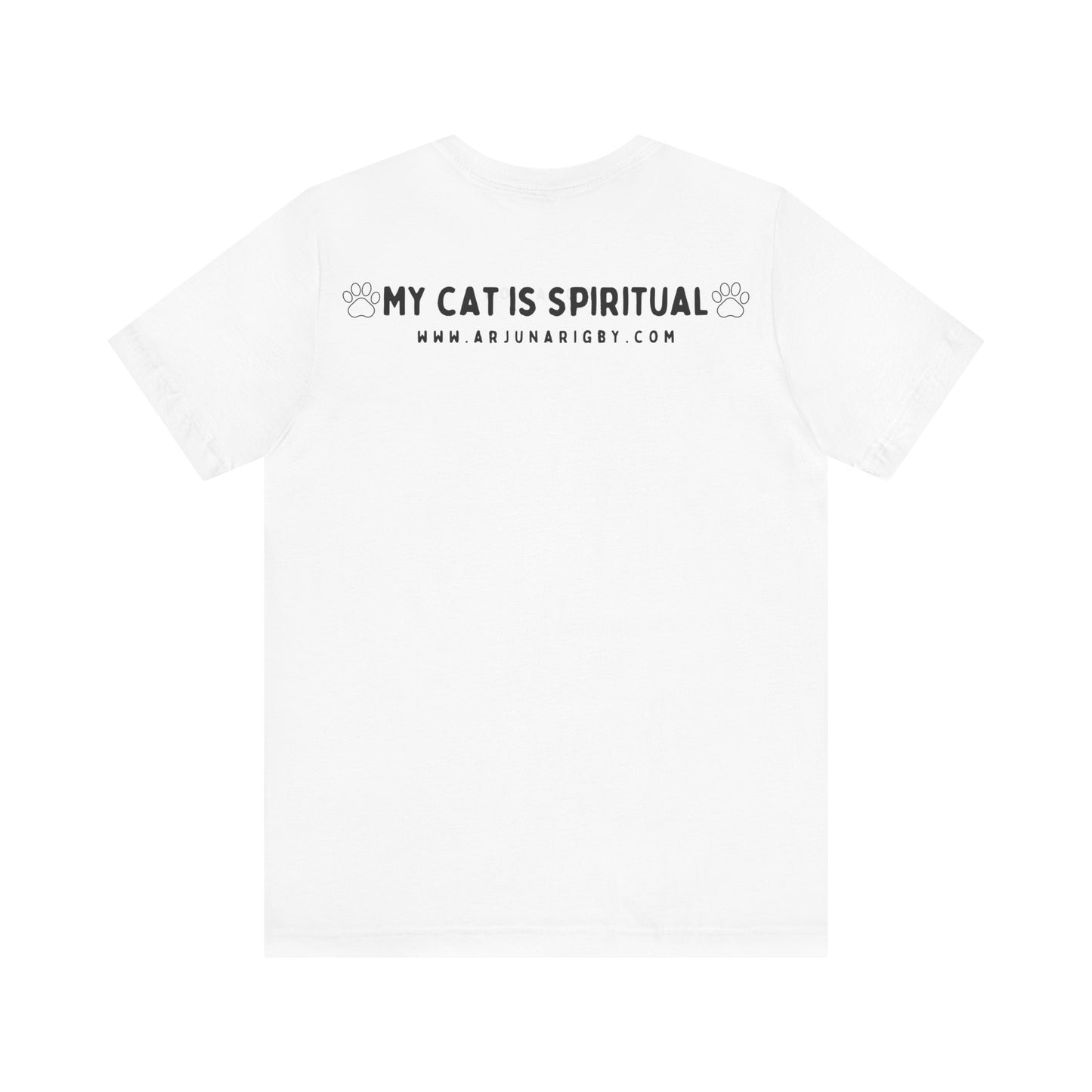 Yoga Cat T-Shirt - Arjuna Rigby Art and Lifestyle Store