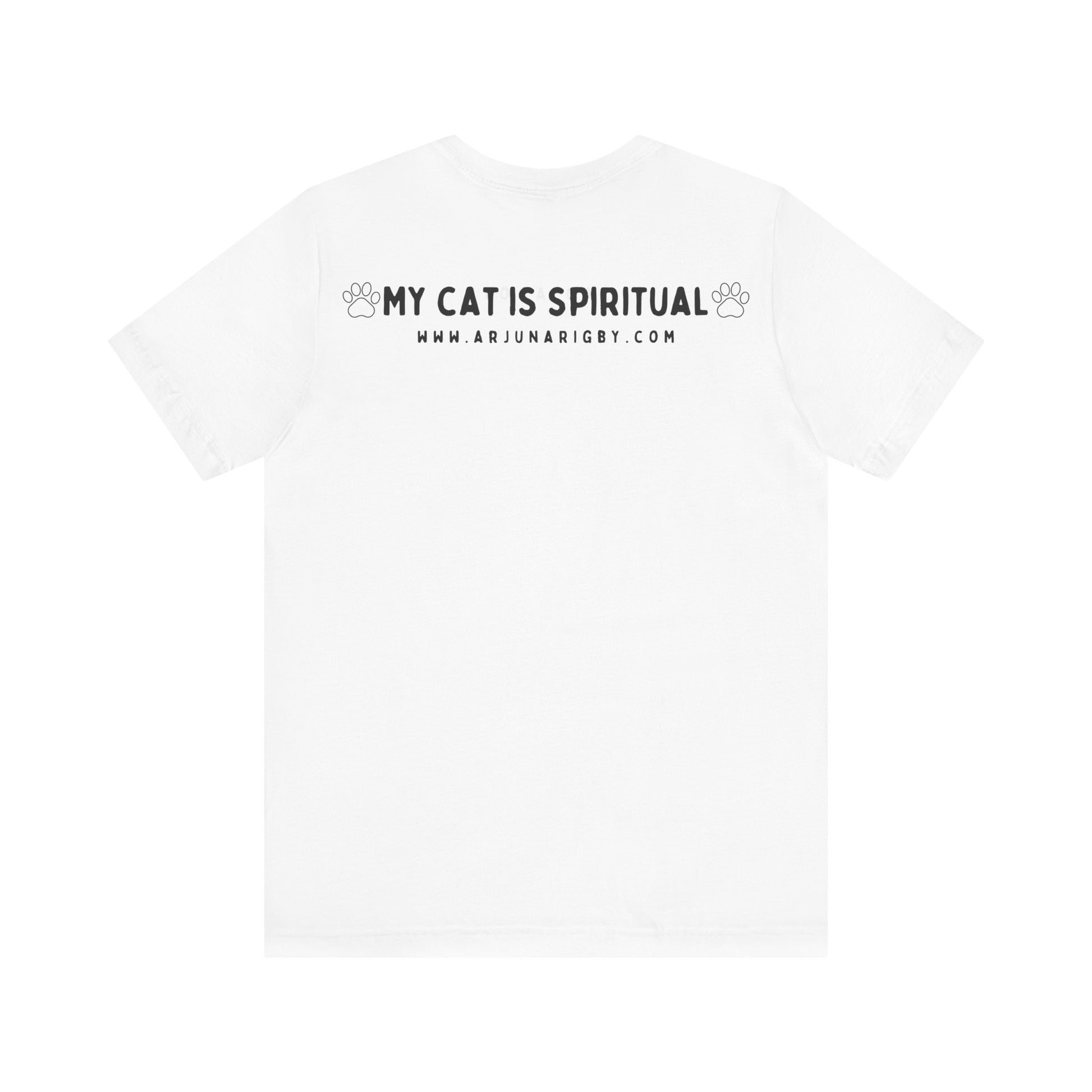 Yoga Cat T-Shirt - Arjuna Rigby Art and Lifestyle Store