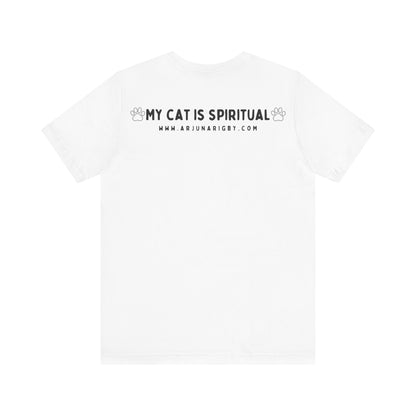 Yoga Cat T-Shirt - Arjuna Rigby Art and Lifestyle Store
