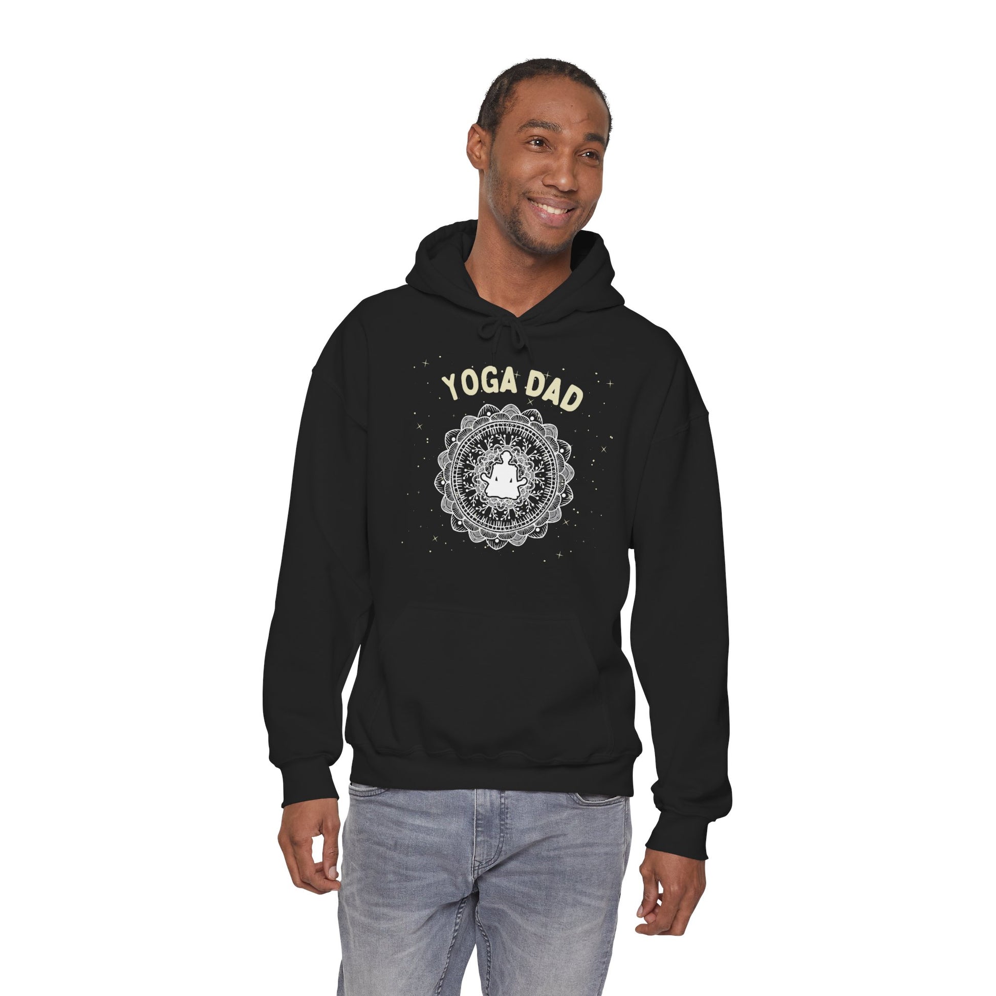 Yoga Dad Hoodie - Arjuna Rigby Art and Lifestyle Store
