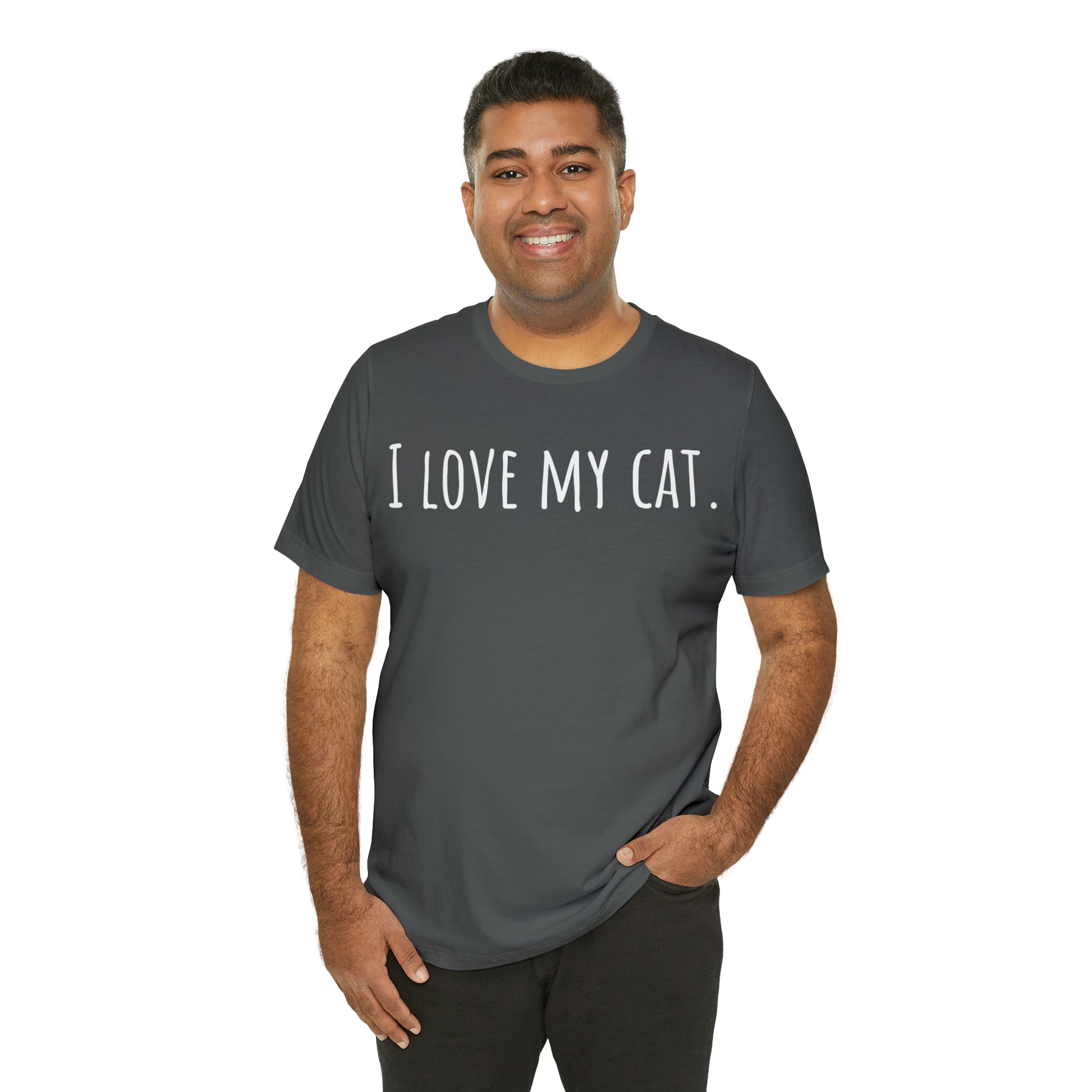 I Love My Cat - Classic T-Shirt - Arjuna Rigby Art and Lifestyle Store