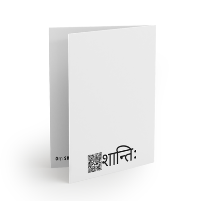 Yoga Dad Greeting Card - Arjuna Rigby Art and Lifestyle Store