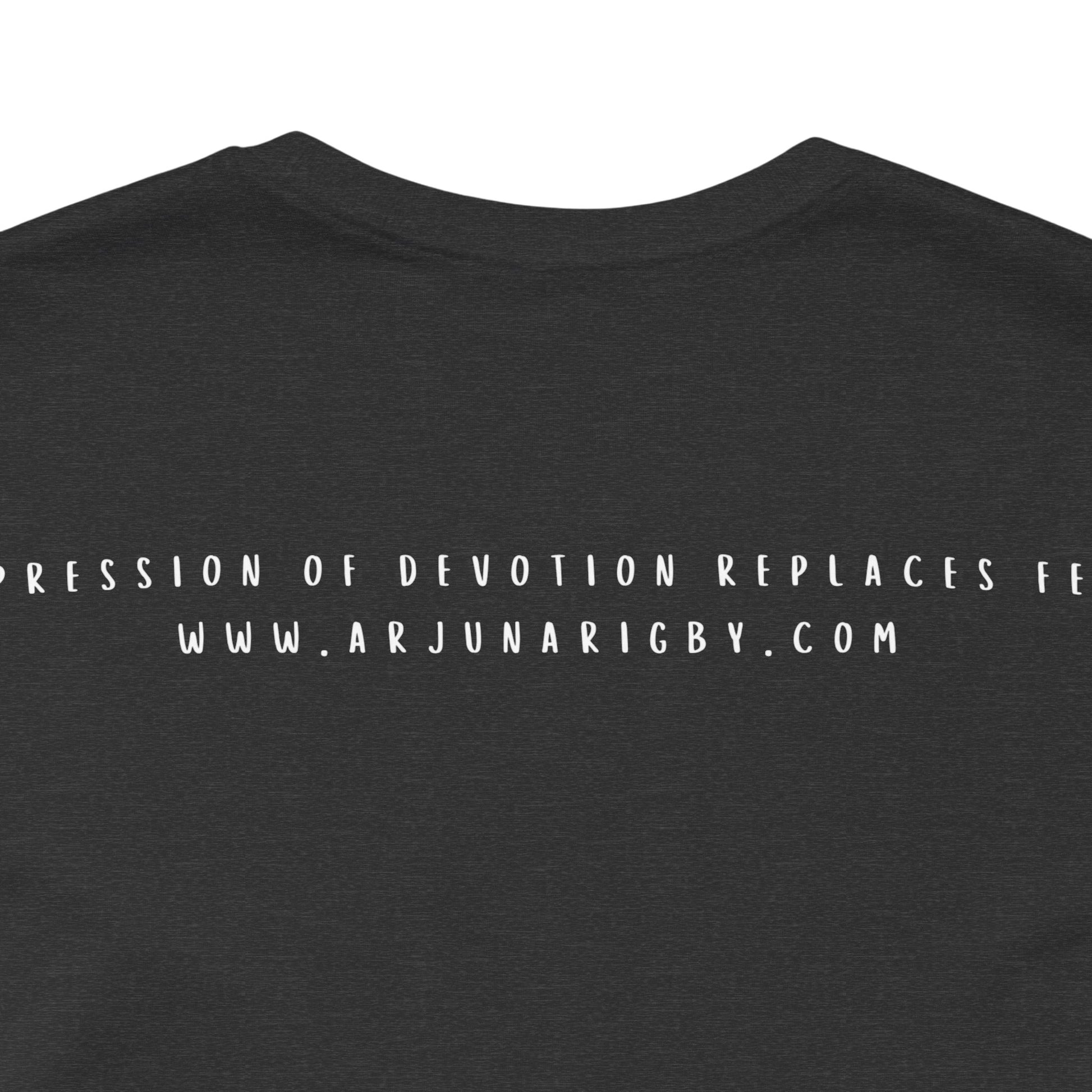 Expression of Devotion T-Shirt - Arjuna Rigby Art and Lifestyle Store