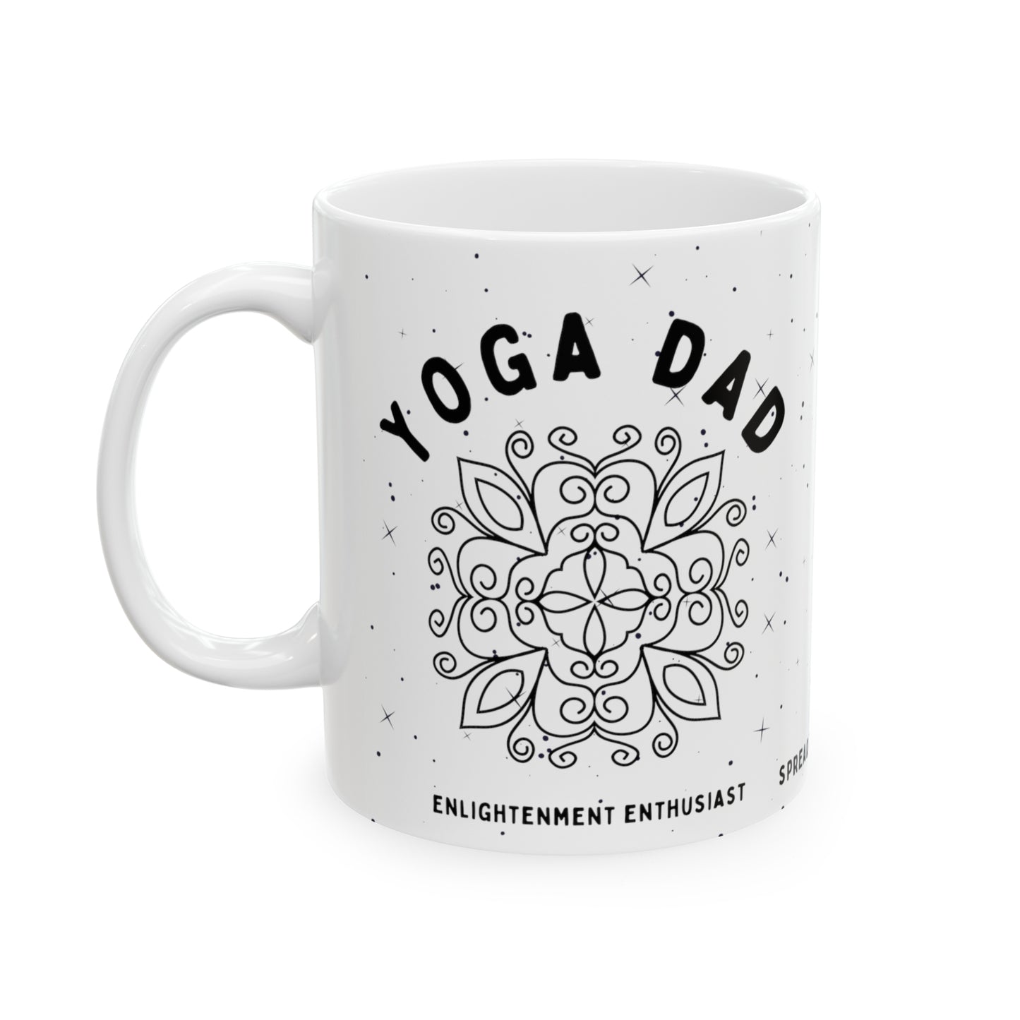 Yoga Dad Mug - Arjuna Rigby Art and Lifestyle Store