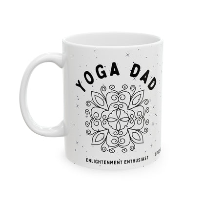 Yoga Dad Mug - Arjuna Rigby Art and Lifestyle Store