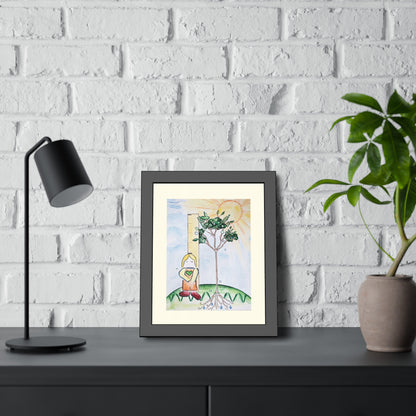 And Together We Grow II Framed Fine Art Print