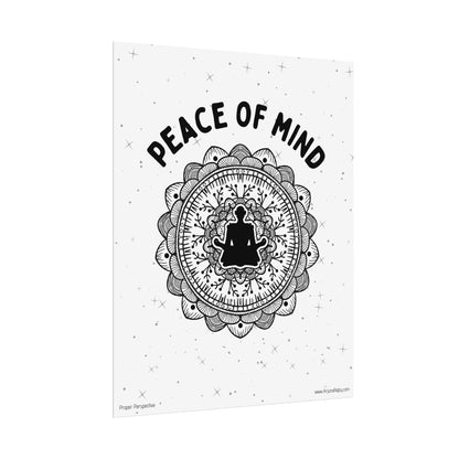 Peace of Mind Fine Art Print white background