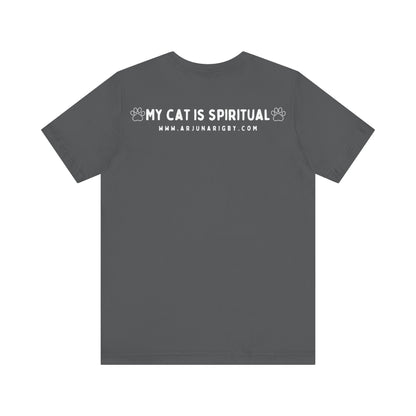 Yoga Cat T-Shirt - Arjuna Rigby Art and Lifestyle Store